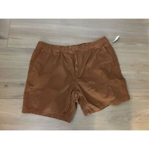 NEW Goodthreads Men's 7" Utility Short Clay L 34-36”